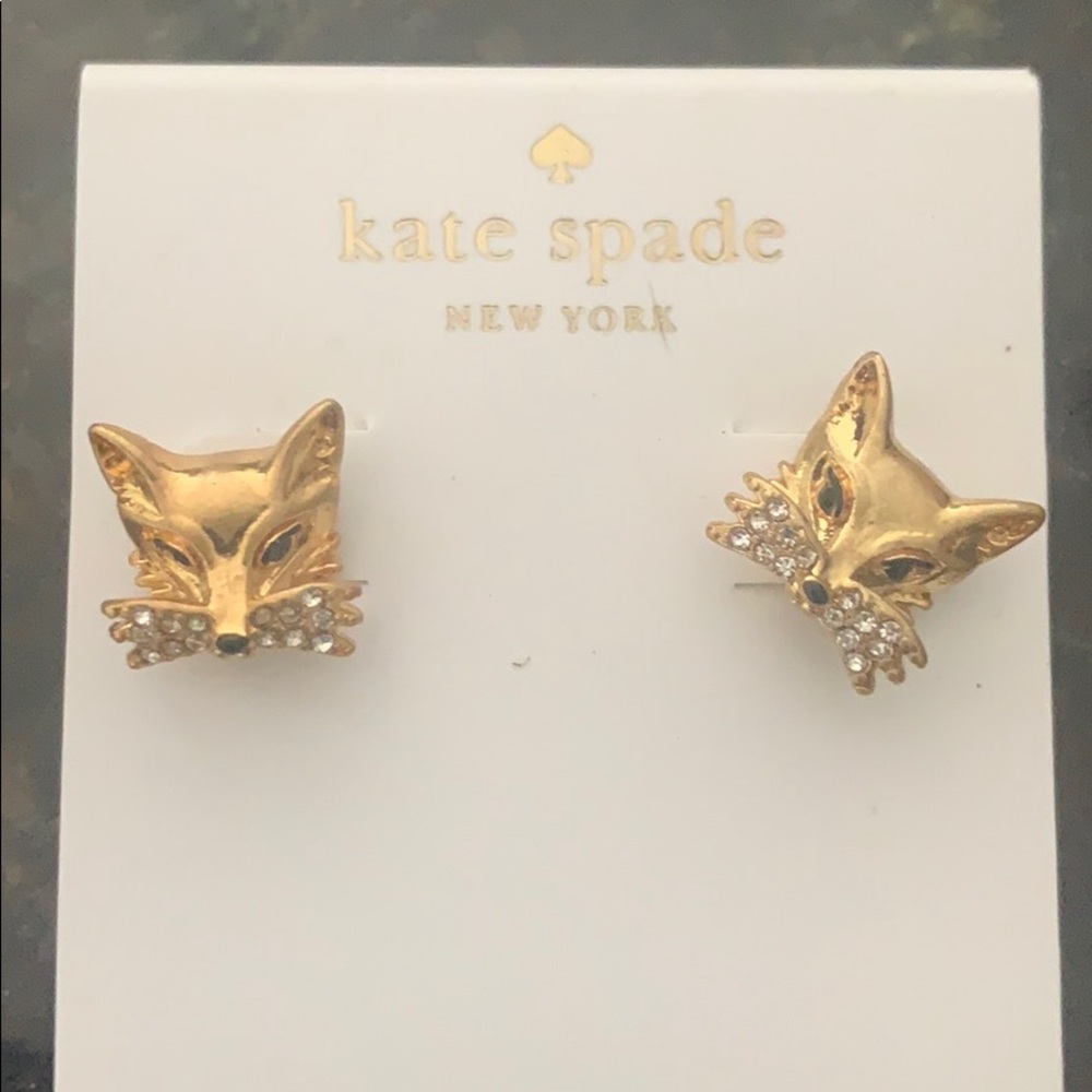 Kate Spade Fox Earrings